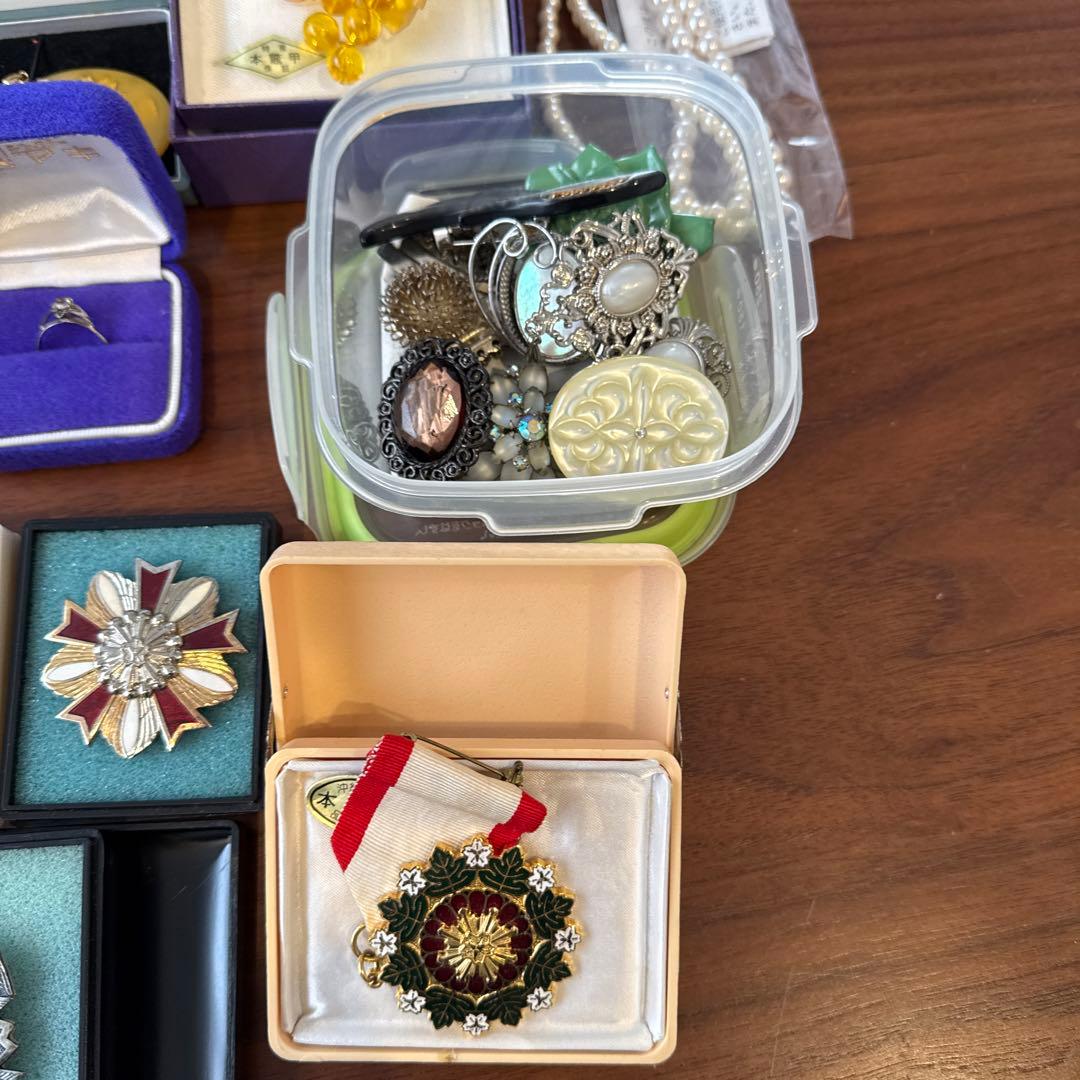 ジュエリーセット 多様なデザイン　遺品整理