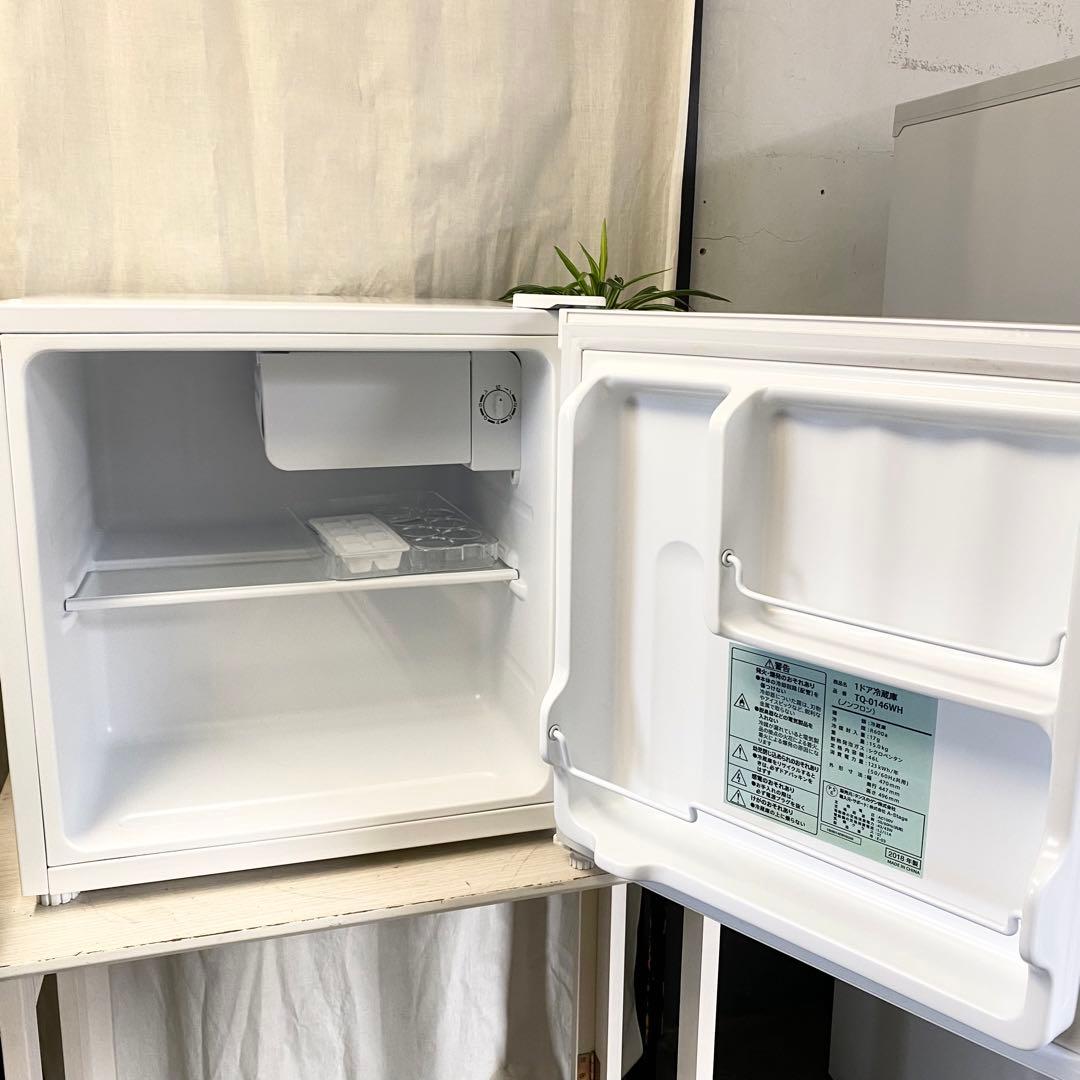 寝室や子供部屋、ワンルームなどにおすすめ！1ドア冷蔵庫46L