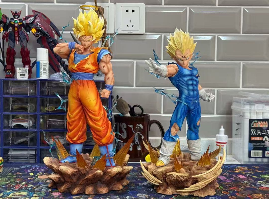 ドラゴンボール 孫悟空 ガレキ ガレージキット スタチューX③⑤②