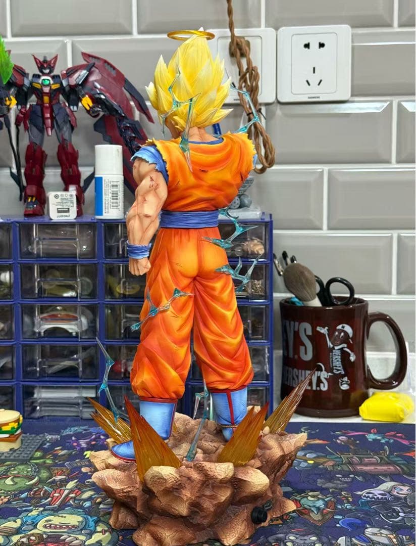 ドラゴンボール 孫悟空 ガレキ ガレージキット スタチューX③⑤②