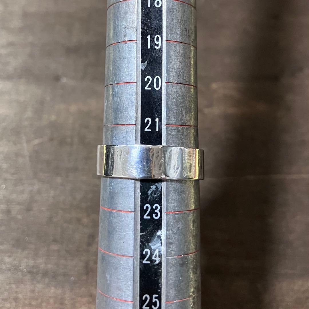 にゅ　オーダー確認ページ　ホワイトバッファロー　シルバーリング　指輪