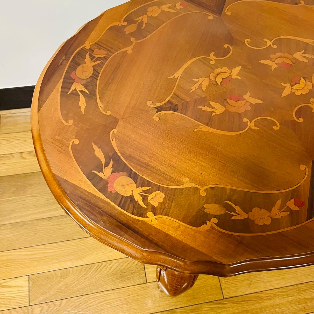 希少品　アンティーク　イタリア製　テーブル　コーヒーテーブル　送料込