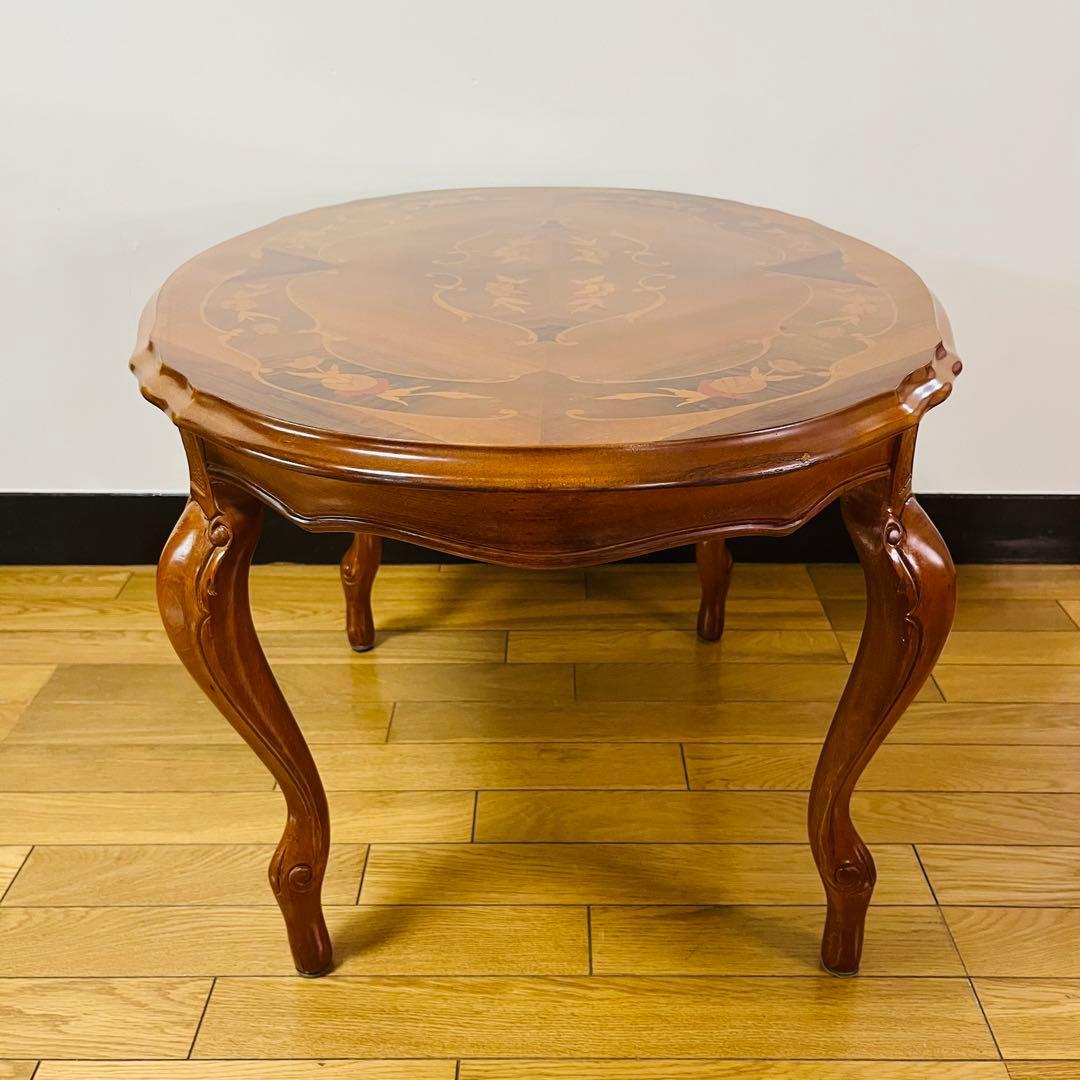 希少品　アンティーク　イタリア製　テーブル　コーヒーテーブル　送料込