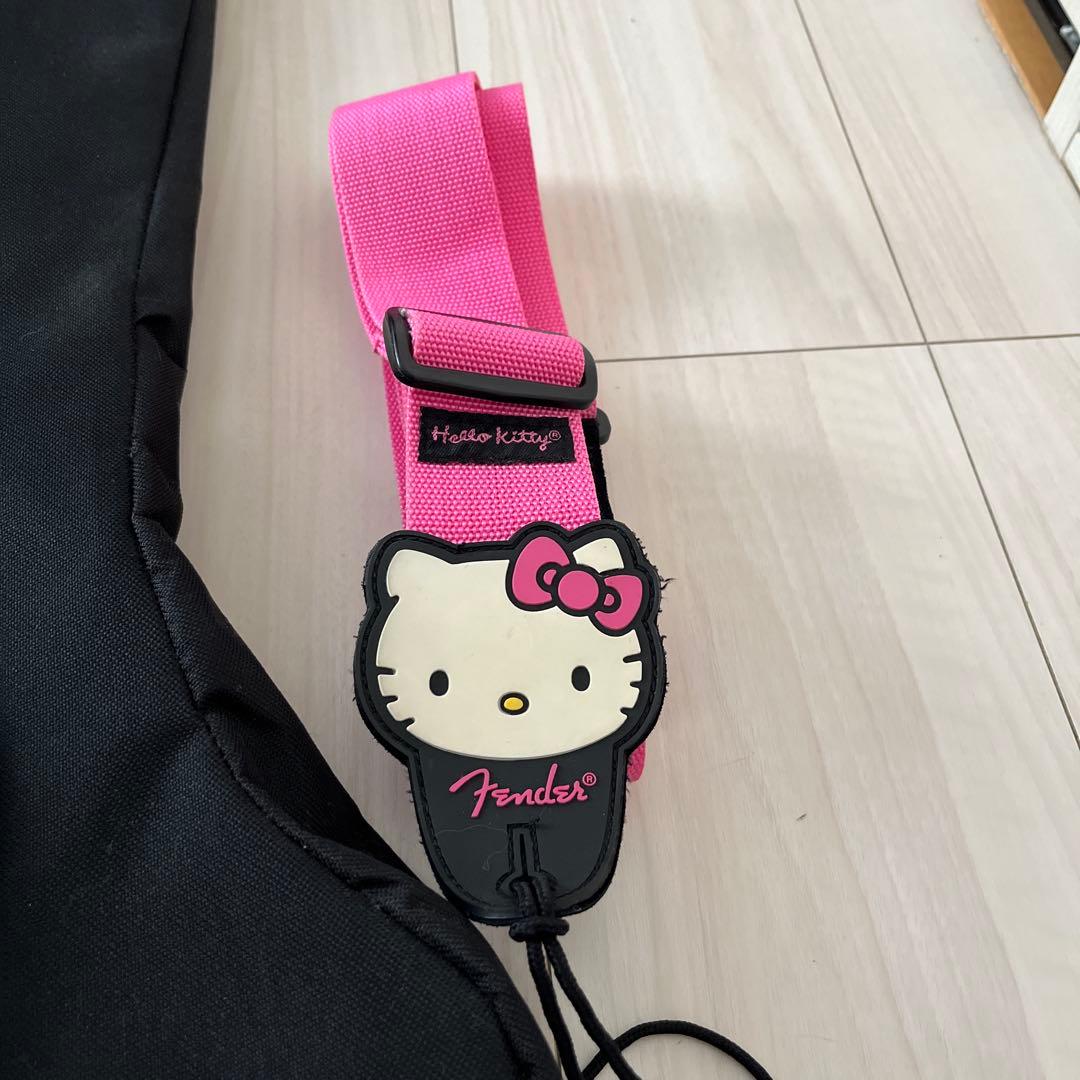 Squier Hello Kitty エレキギター ピンク
