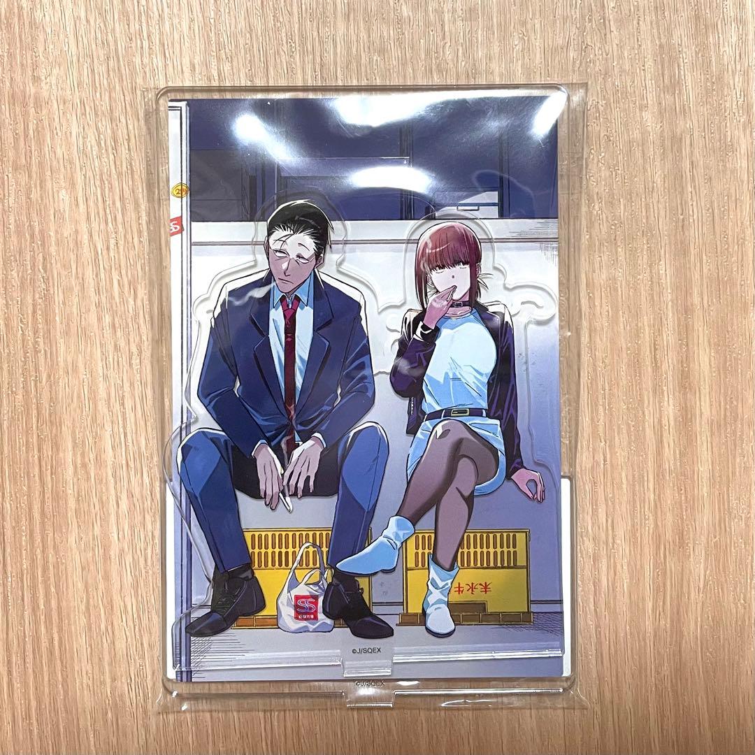 スーパーの裏でヤニ吸うふたり アクリルジオラマ