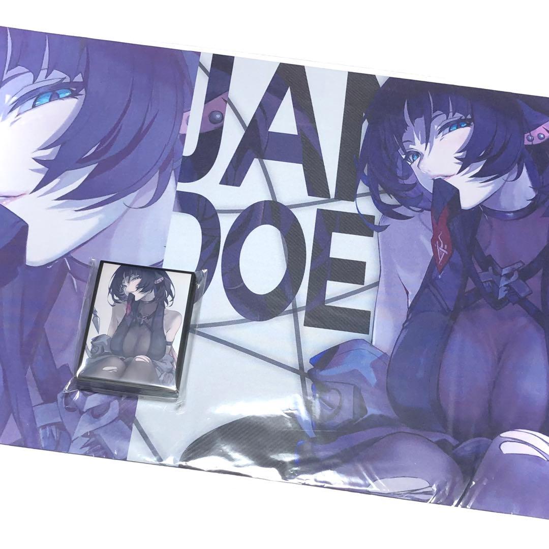 ゼンレスゾーンゼロ ジェーン・ドゥ スリーブ プレイマット セット uu