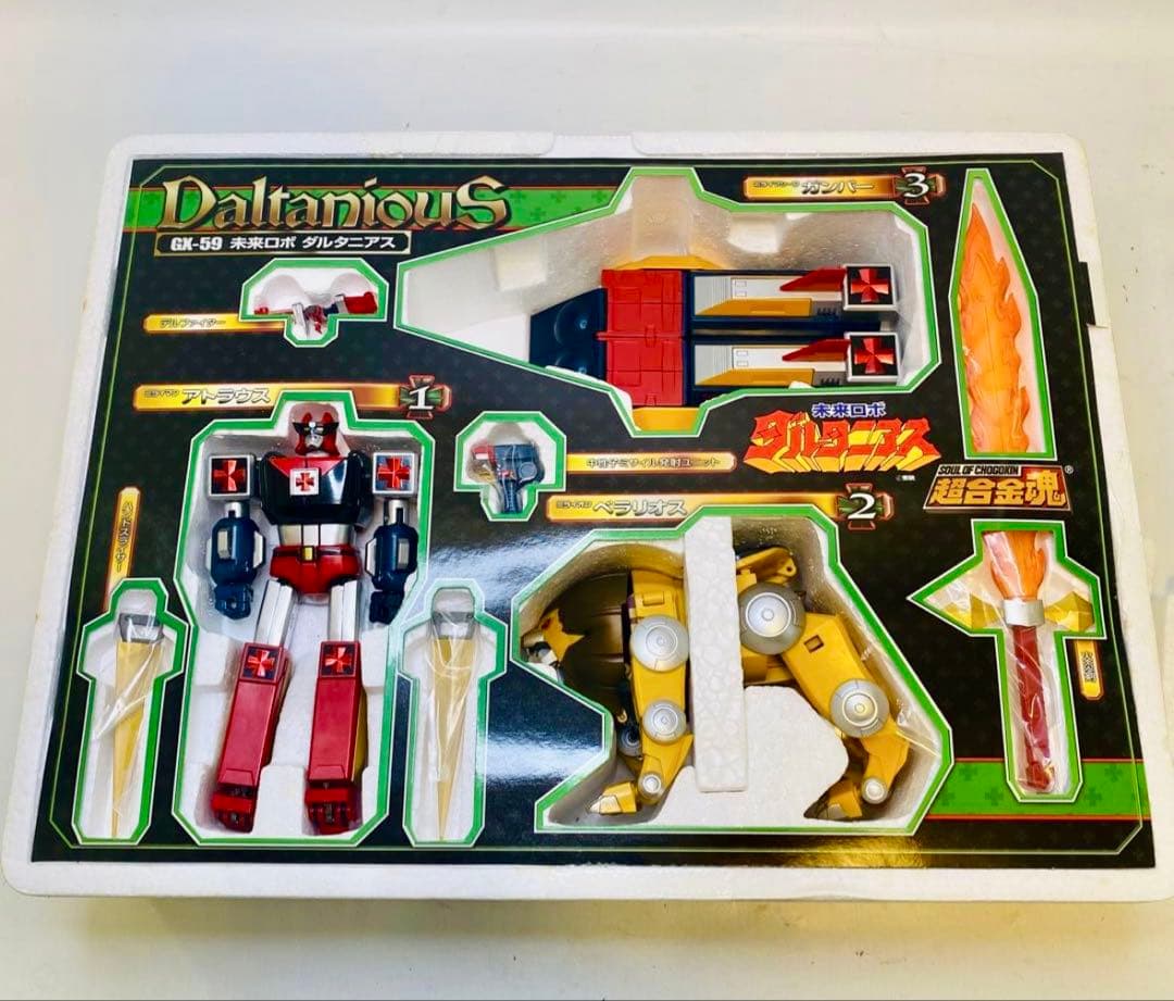 【美品・値下げ】超合金魂　未来ロボ ダルタニアス 超合金魂　GX-59