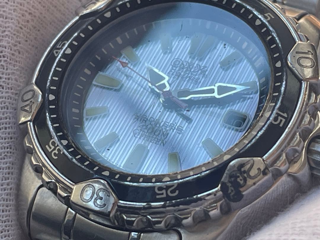 CITIZEN OXY AIR DIVERS 200m ECO—DRIVE