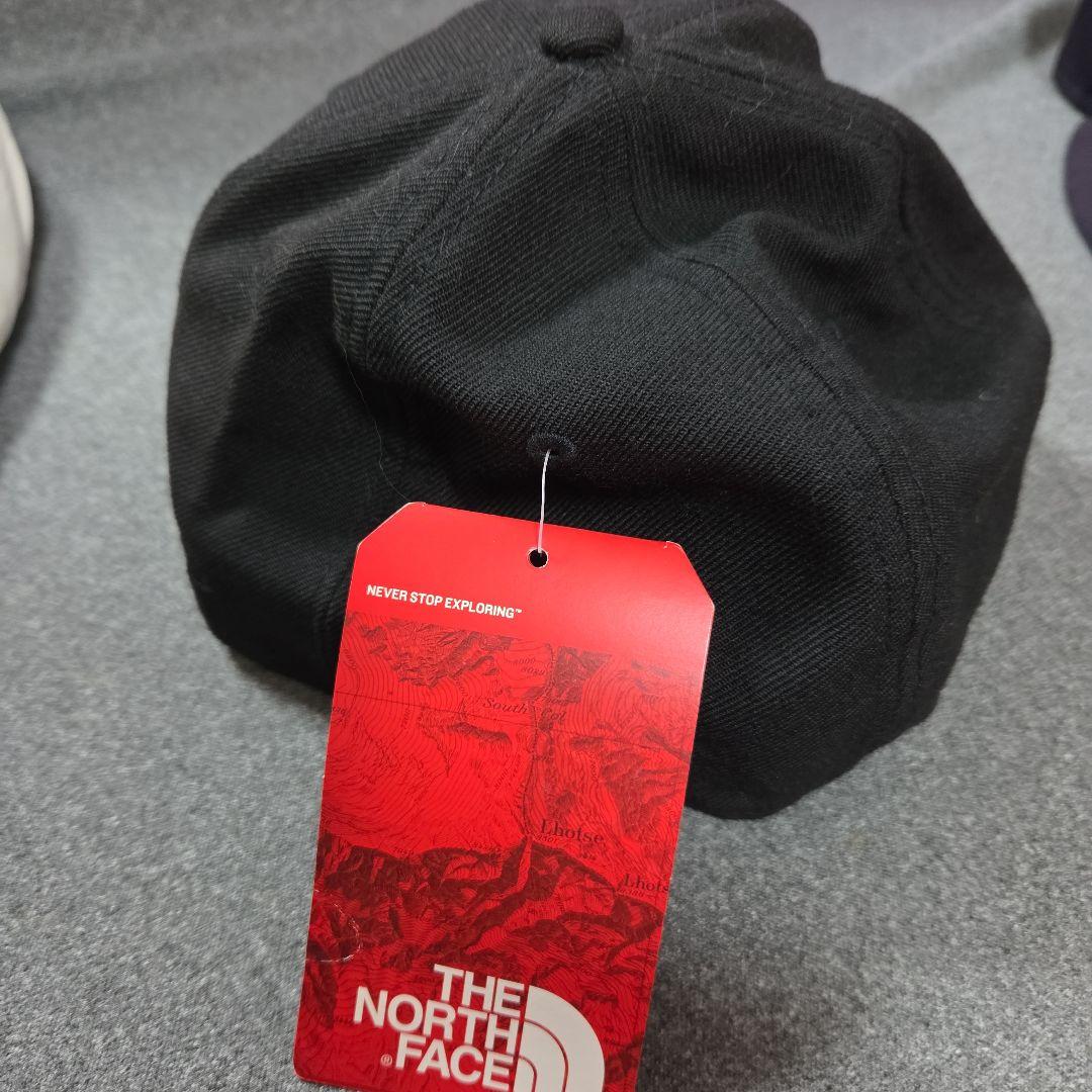 新品未使用タグ付NEWERA THE NORTH FACE キャップ黒稀少