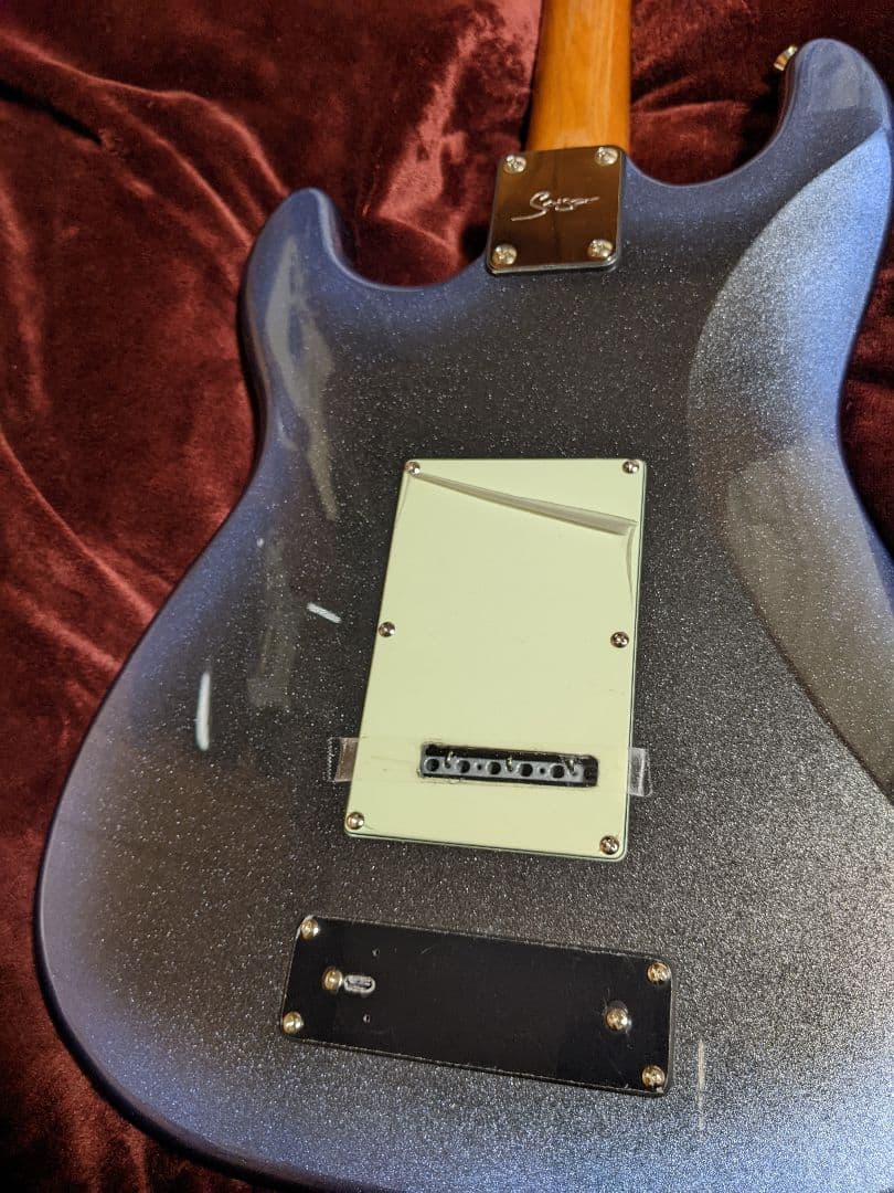 高品質アルダー材とローステッドメイプルネックを採用したプロ仕様のスマートギター