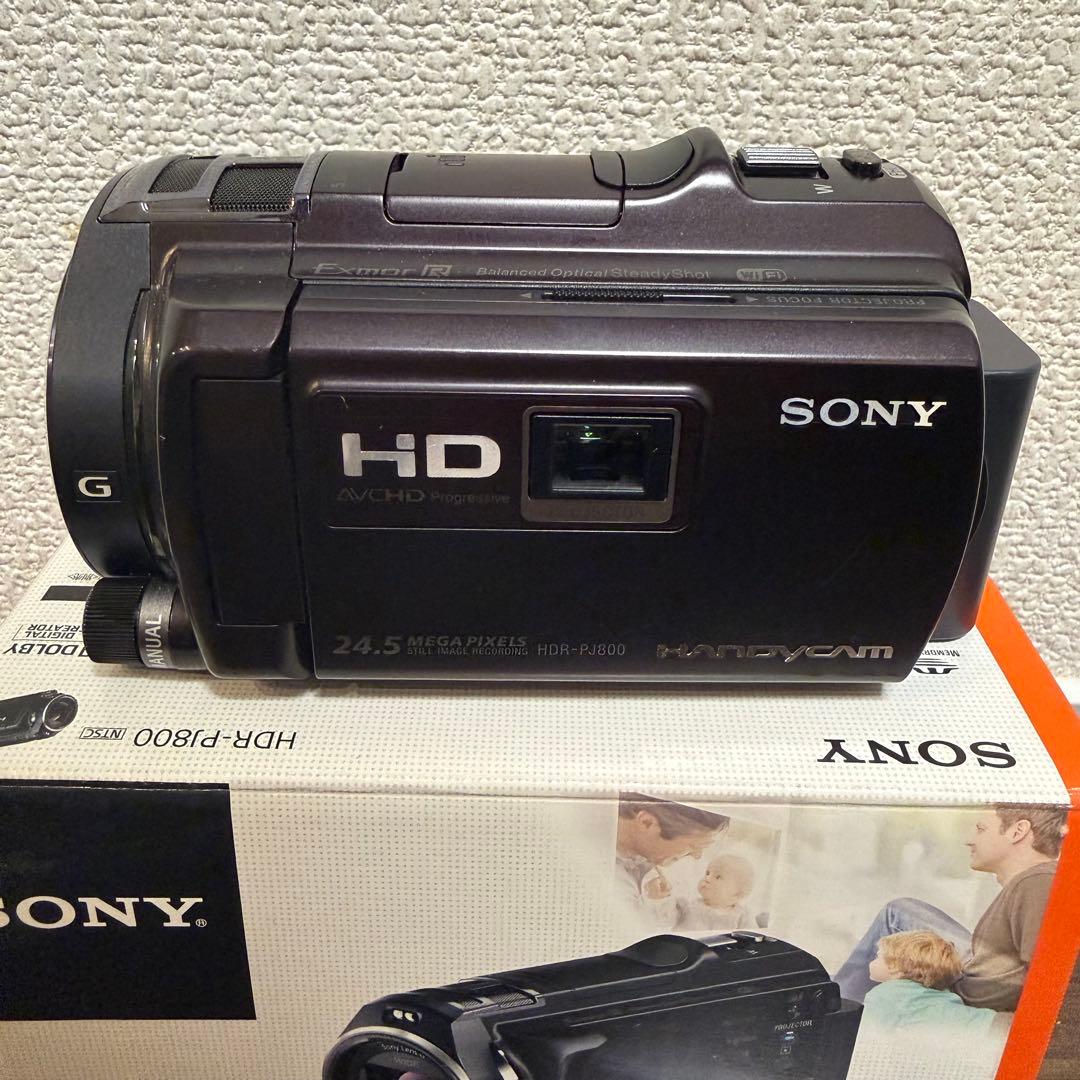 SONY HDR-PJ800 HDビデオカメラ