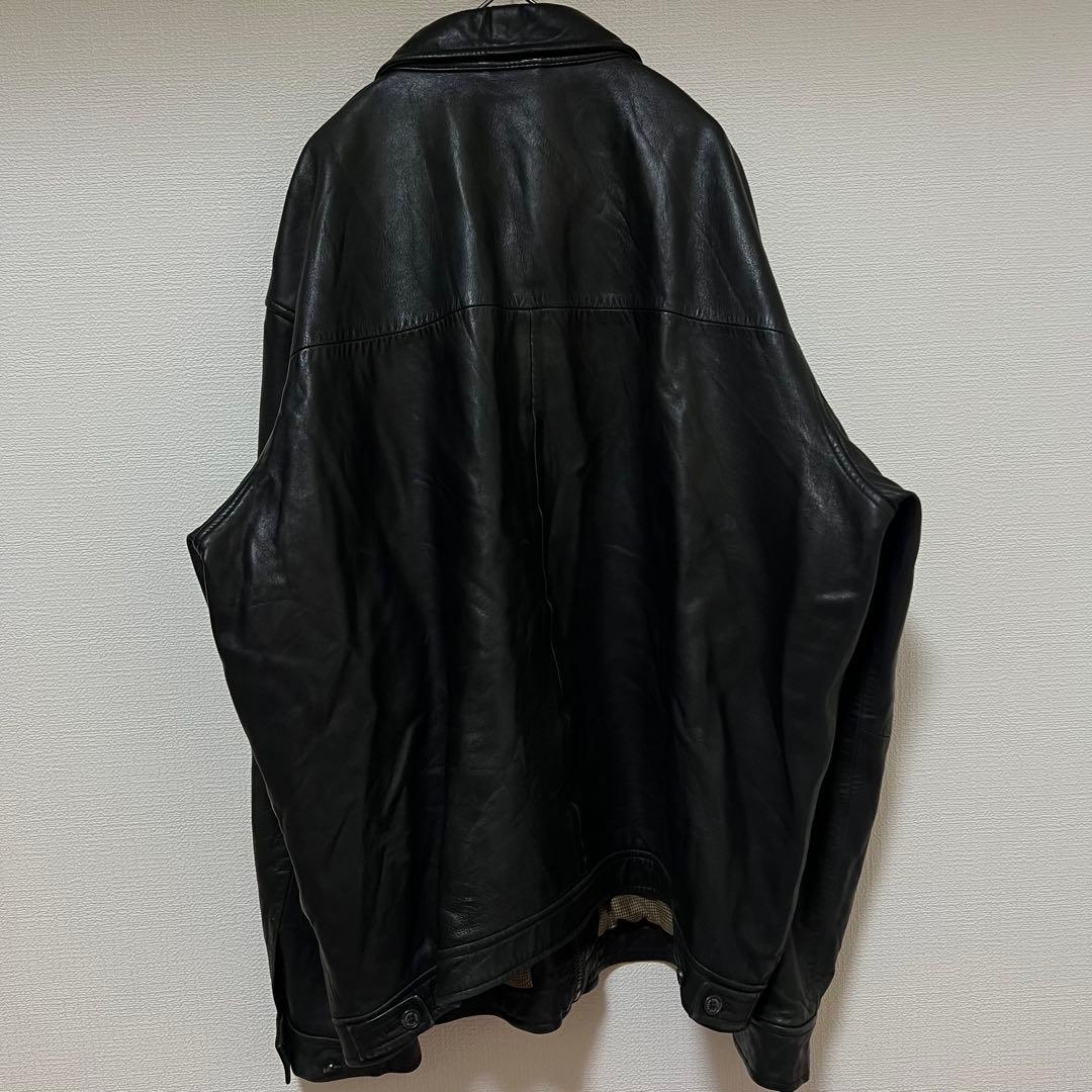 【POLO RALPH LAUREN】ラルフローレン レザージャケット ブラック