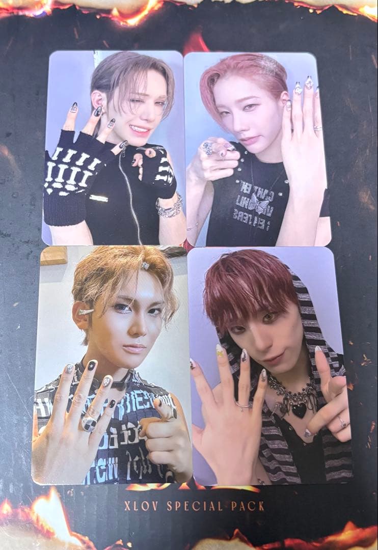 XLOV RISING STAR トレカ4枚セット