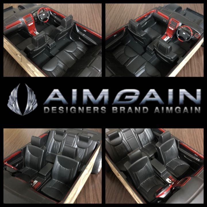 NO.147  1/24 UCF31 セルシオ 後期　エイムゲイン 完成品