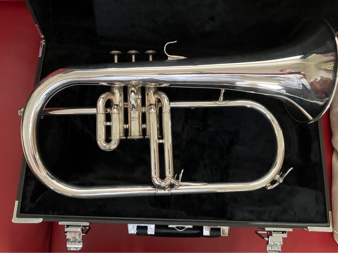 ヤマハフリューゲルホルン　YFH 731 前期型　良品 ピストンもたつきなし！