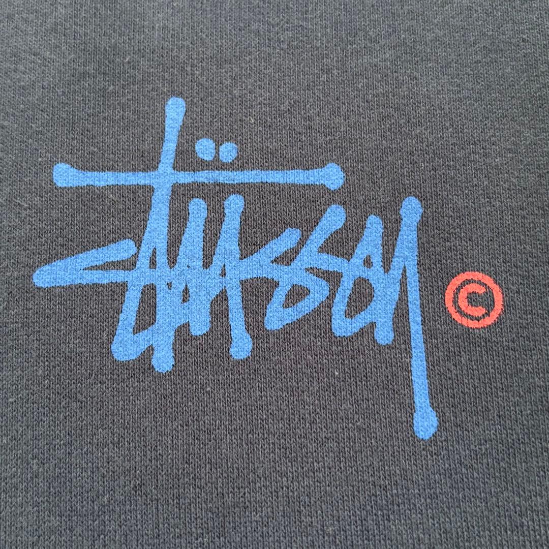 ⭐︎入手困難　90s　オールドステューシー　フルジップパーカー　コットンポリ