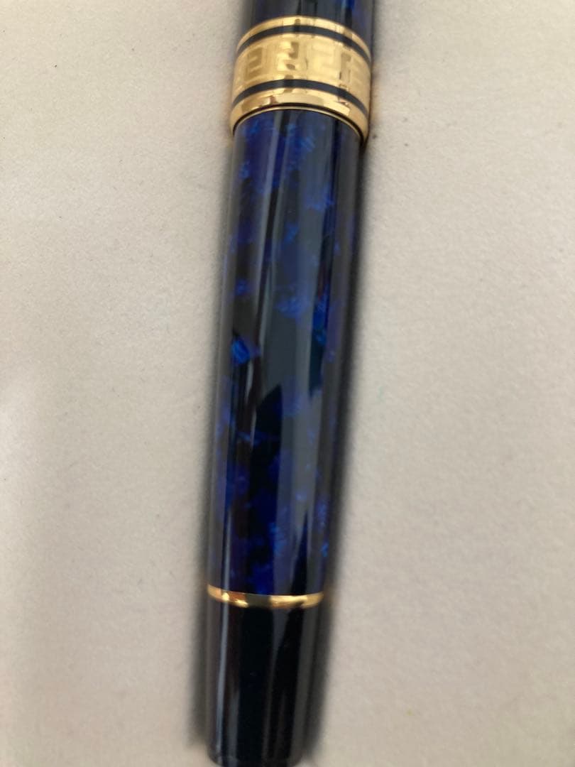 AURORA アウロラ　万年筆 オプティマブルー 14k 極美品