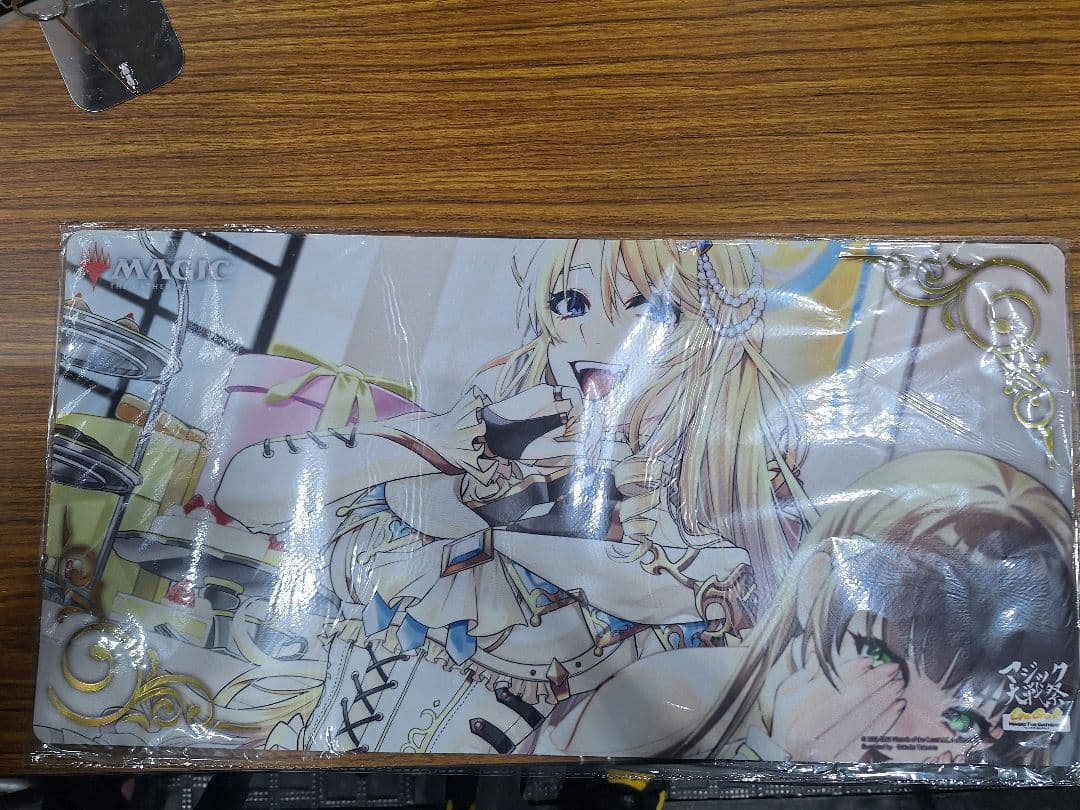 《息詰まる徴税》 箔押しプレイマット　MTG 大戦祭