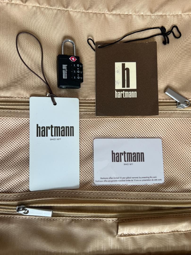 【機内持込可】ハートマン キャリーケース ツイードレジェンド【汚れあり】