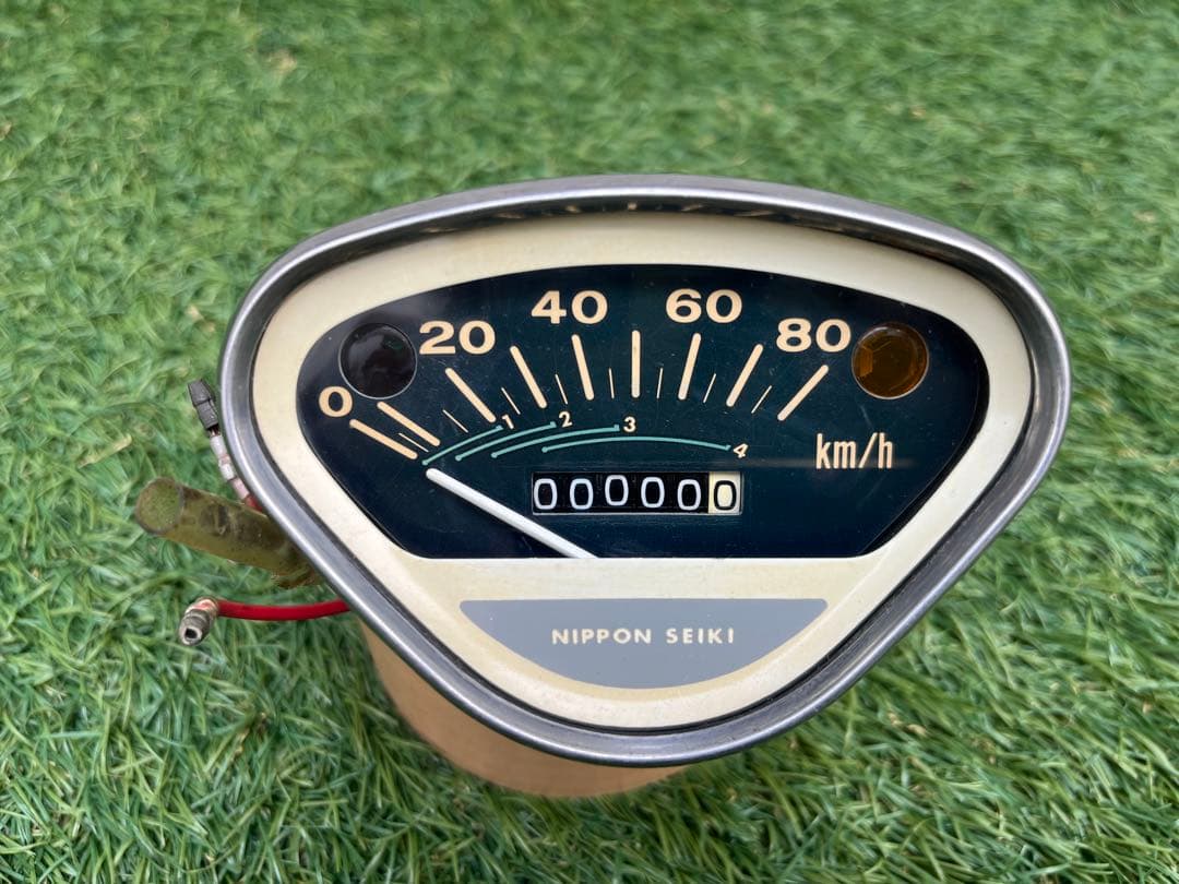 ダックス シャリー 初期型80キロメーター純正 4速表示当時物 DAX ホンダ