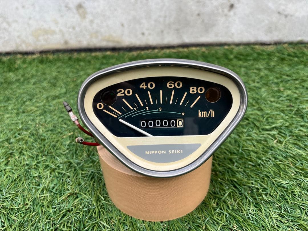 ダックス シャリー 初期型80キロメーター純正 4速表示当時物 DAX ホンダ