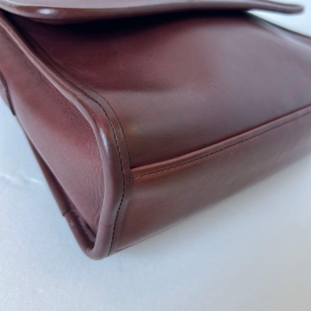 クリーニング済 old coach 9870 Court Bag 80s USA