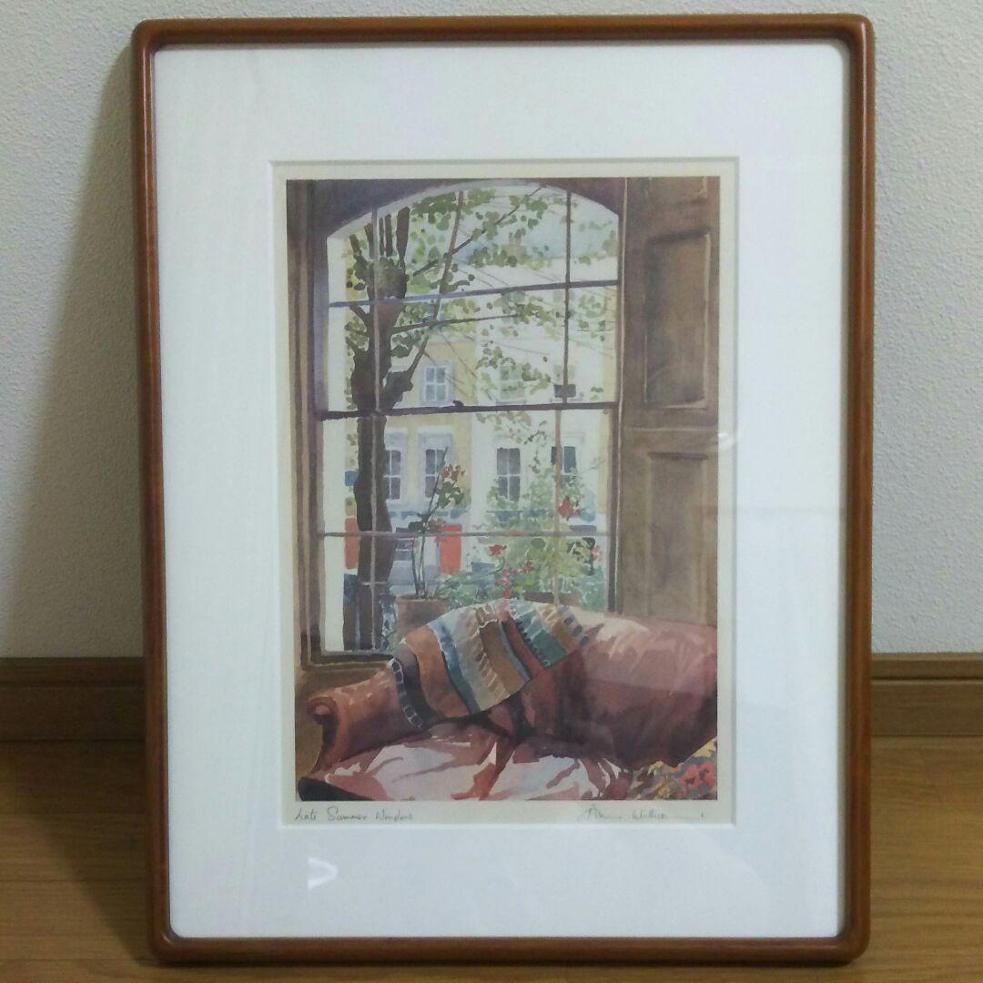 Annie Williams  Late Summer Window  水彩画