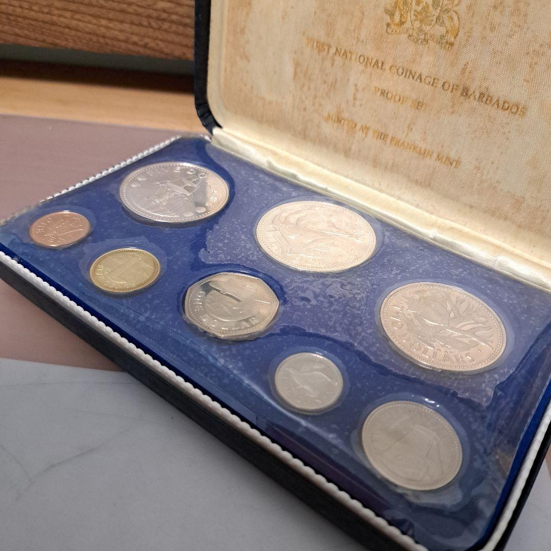 モ*ー様 1973 フランクリンミント バルバドス島 史上初の公式貨幣セット