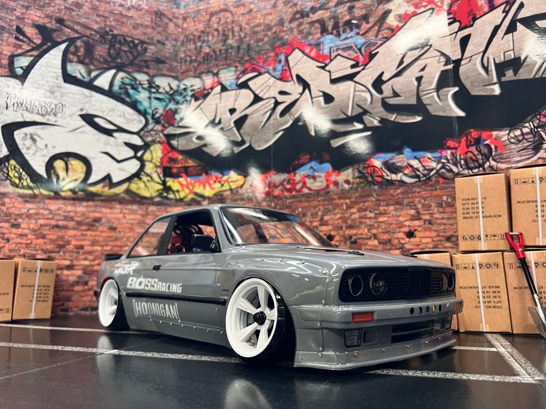 Eromatu193MST製E30ラジコンボディ 塗装済