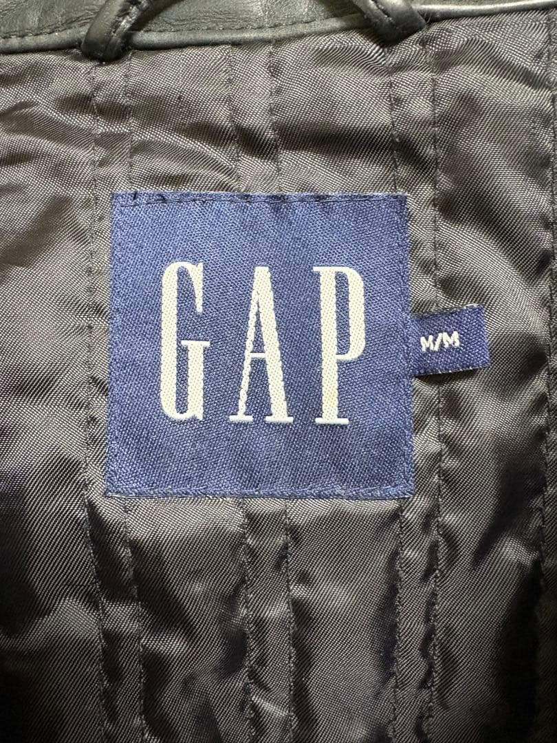 OLD GAP レザーシングルライダース