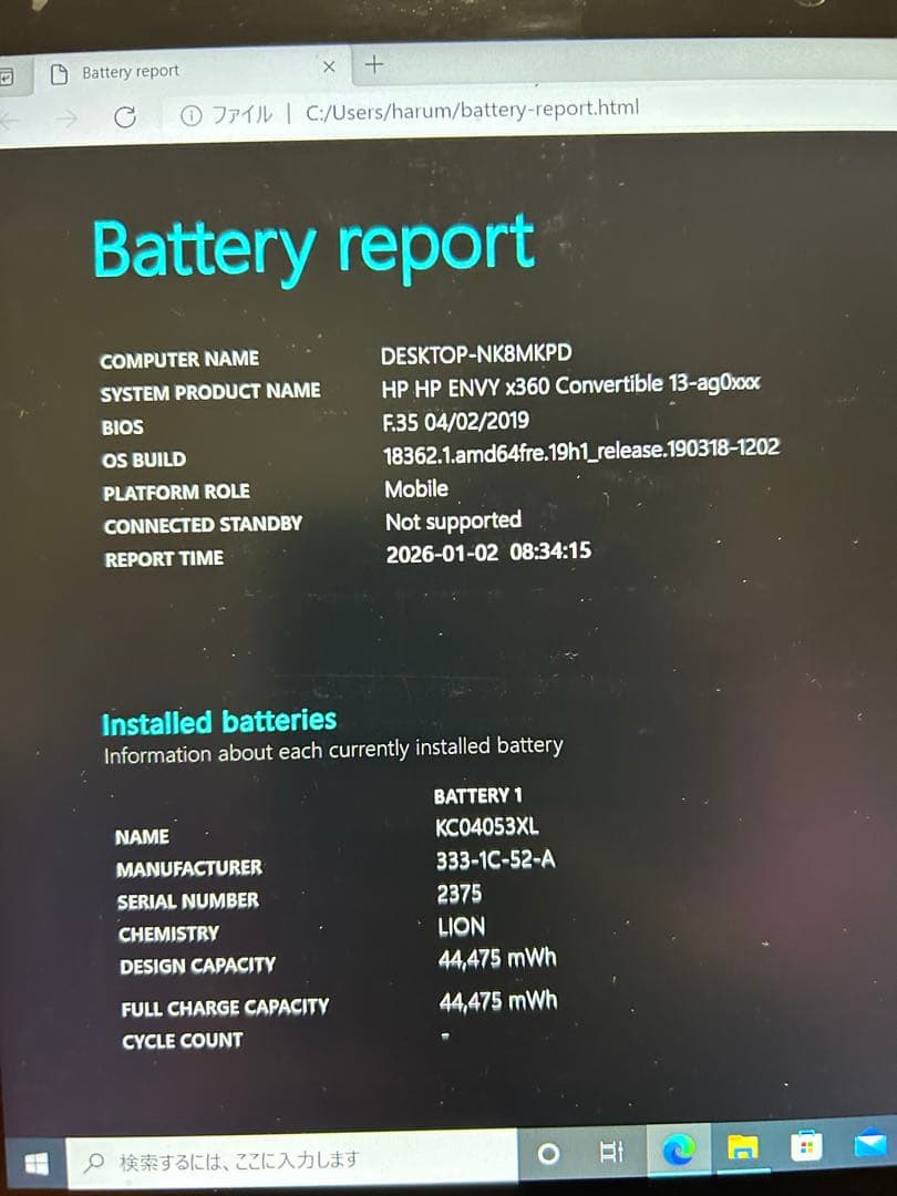 HP ENVYx360convertible13-ag0010AuケースCDペン