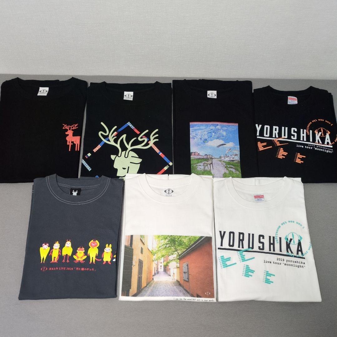 ヨルシカ ライブグッズ 11点セット（Tシャツ x7 & タオル x4）