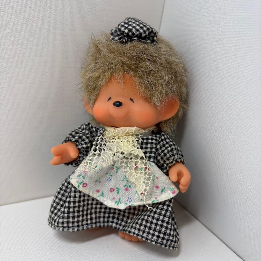 80年代 ソフビ グミ モンチッチ おばあちゃん monchhichi 3081