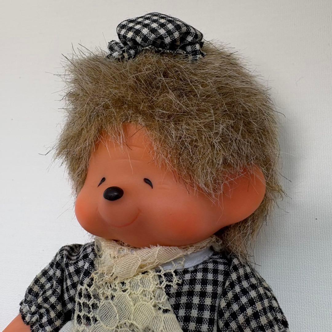 80年代 ソフビ グミ モンチッチ おばあちゃん monchhichi 3081