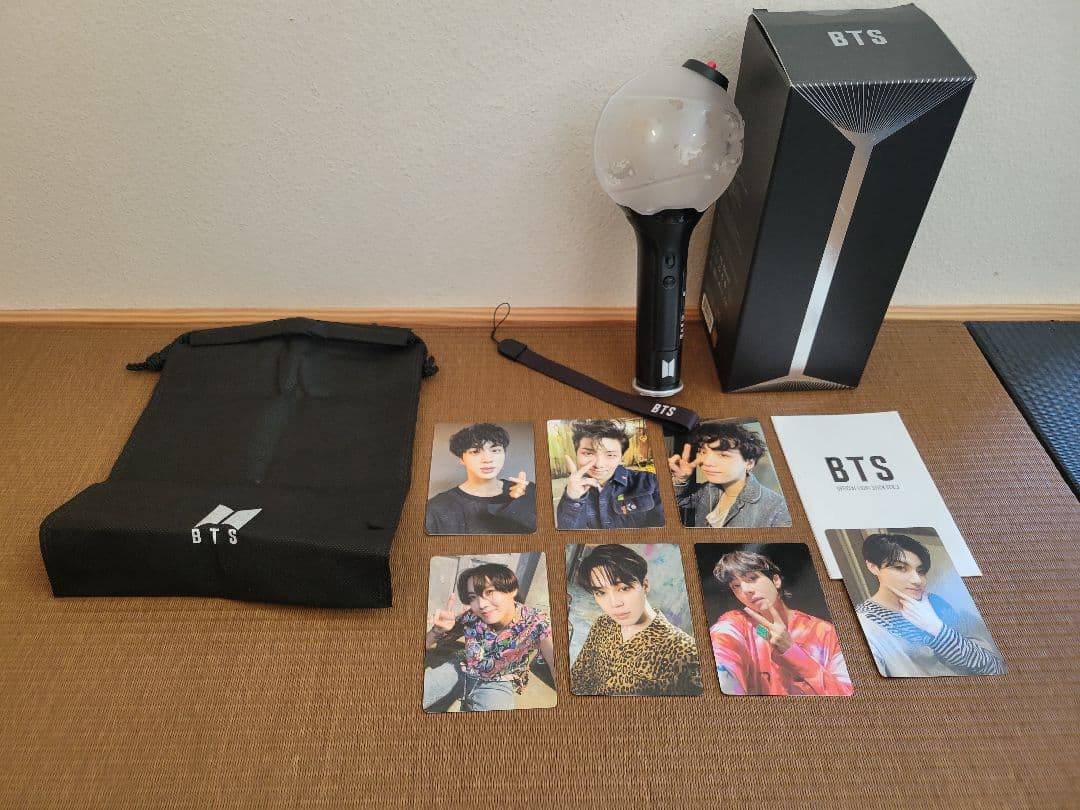 【美品】公式 BTS アミボムver.3&アミボムケースセット