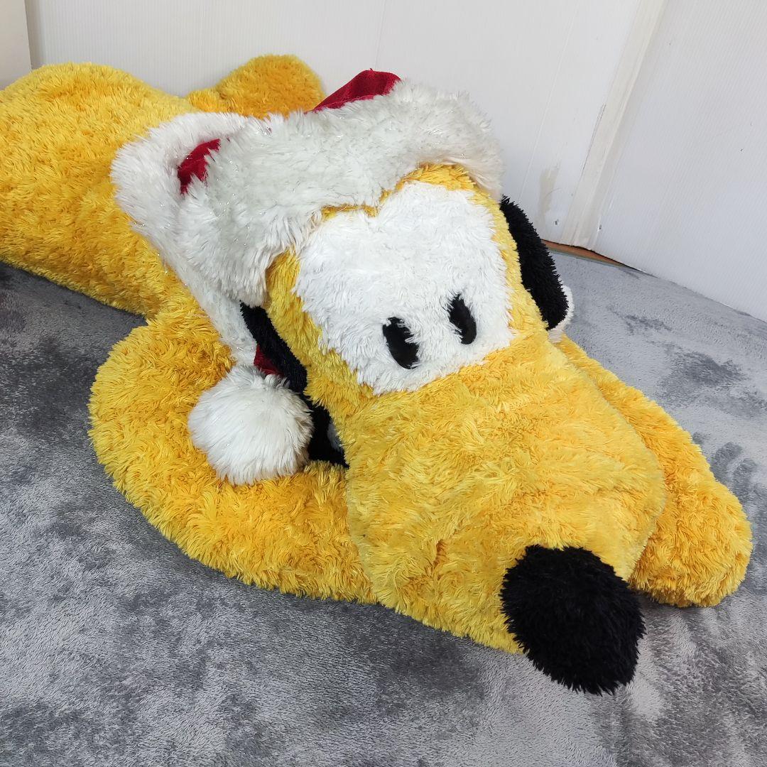 激レア! ディズニー プルート BIG ぬいぐるみ クリスマス サンタ　2005