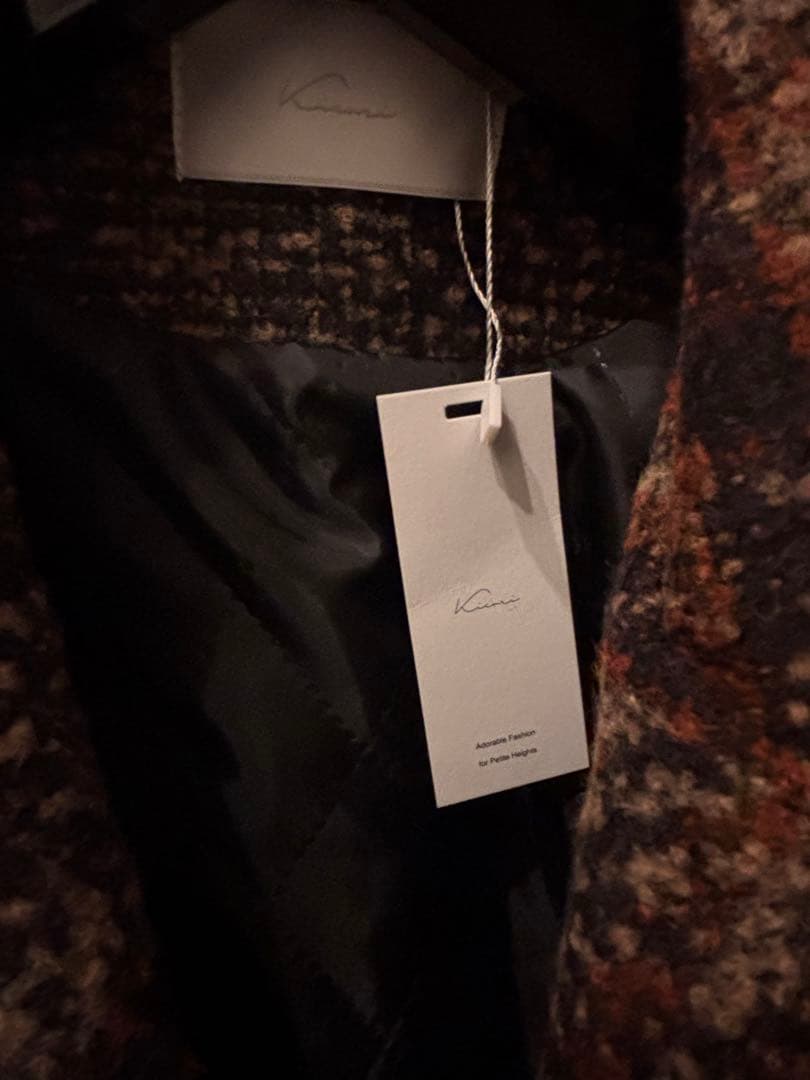 Bouclé Tweed Jacocoat ジャコット　kicuri 年末セール