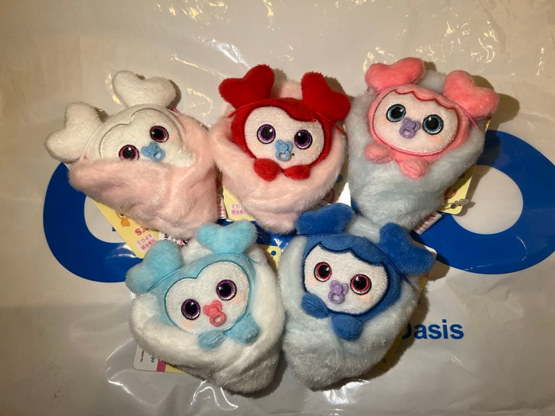 【✨GIGO限定✨】TWICE LOVERYS おくるみマスコット　計5点