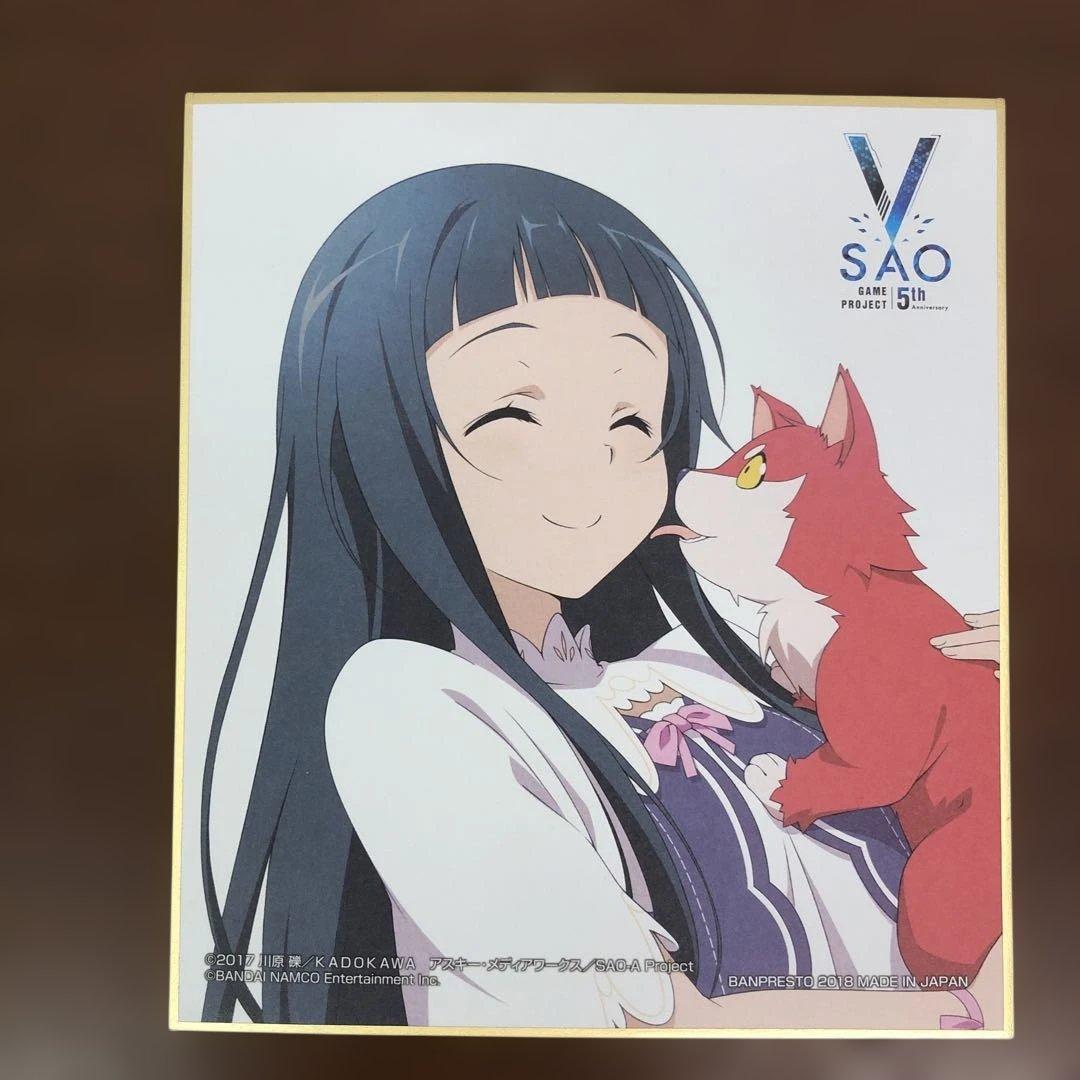 ❶とるパカ! ソードアート・オンライン ゲーム攻略会議2018 色紙 5枚セット