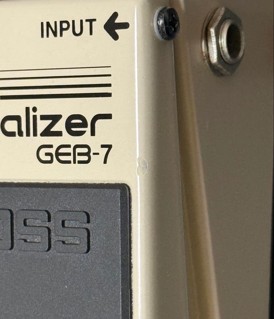 BOSS Bass Equalizer GEB-7 ほぼ新品エフェクター