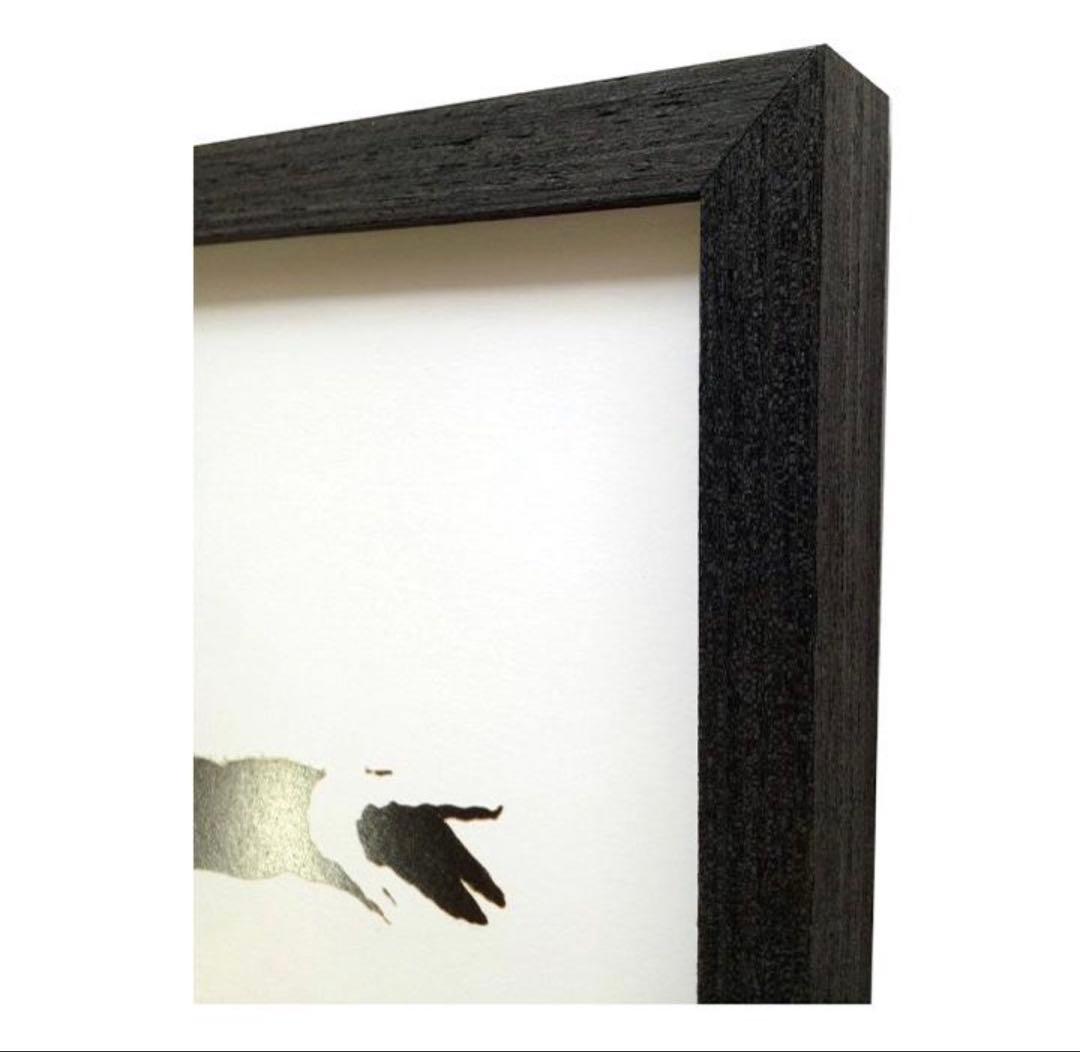 バンクシーBanksy 「モロトフMolotov」 額付 高級アートポスター