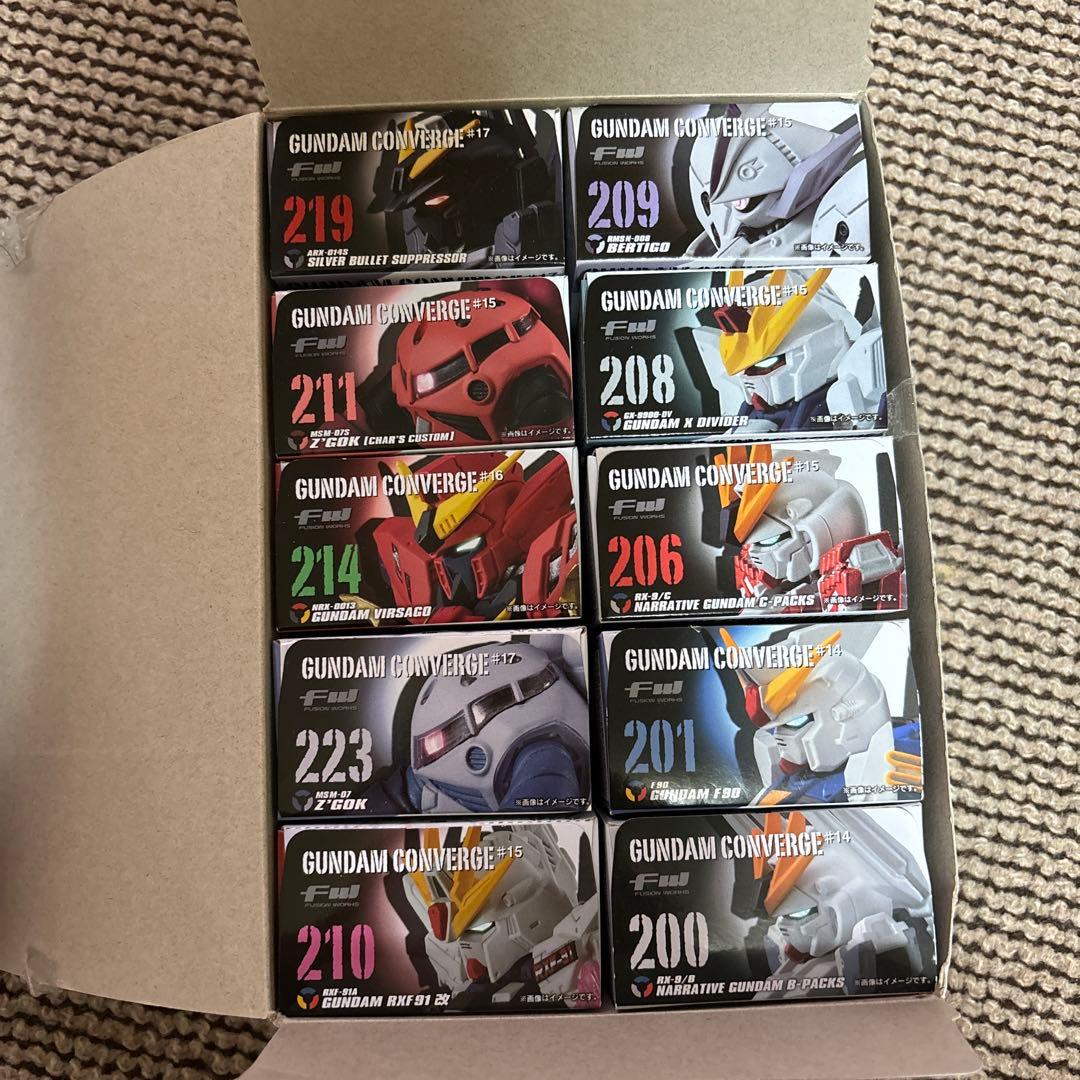 ガンダムコンバージ　21体セット　新品未開封