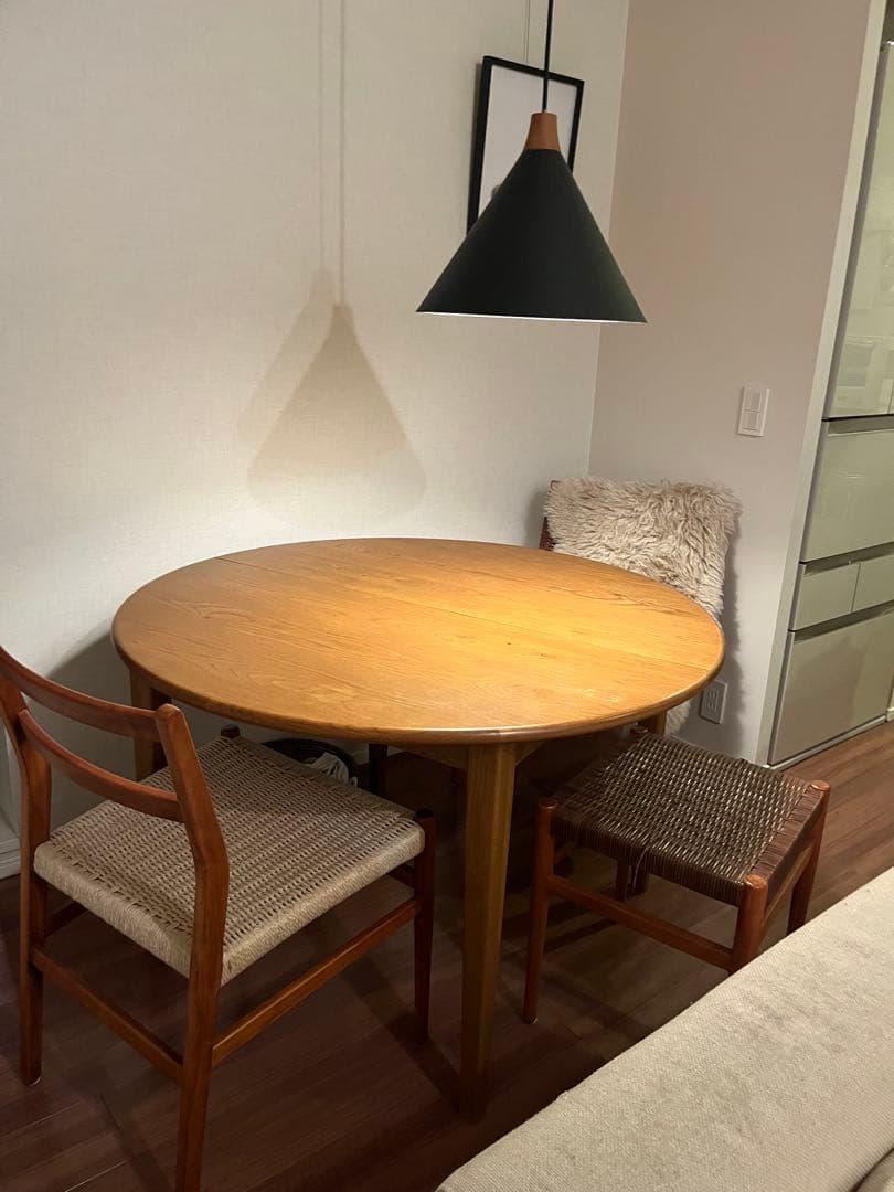 ReCENOリセノ folk伸長式/ダークブラウン