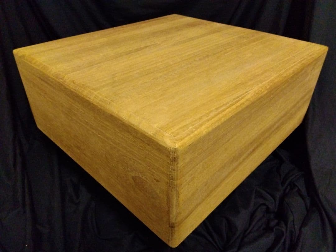 本榧脚付き　5寸7分+桐製カバー+布カバーセット　天然うるしによる太刀盛り