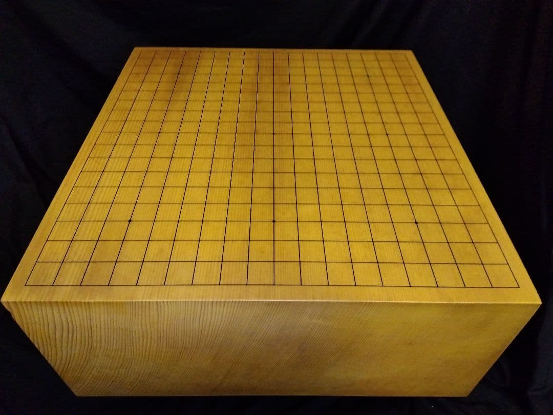 本榧脚付き　5寸7分+桐製カバー+布カバーセット　天然うるしによる太刀盛り