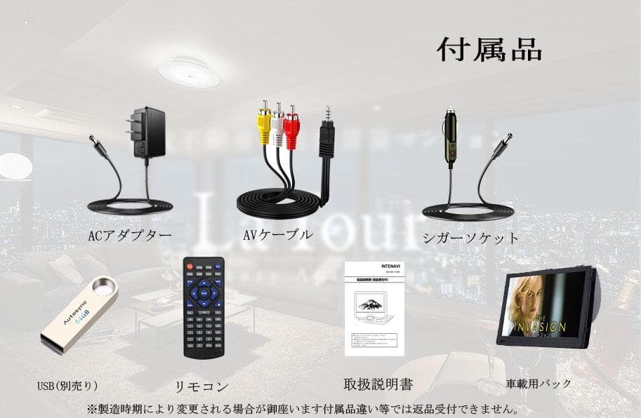 12.6型 ポータブルdvdプレーヤー Hi-Fiスピーカー リージョンフリー