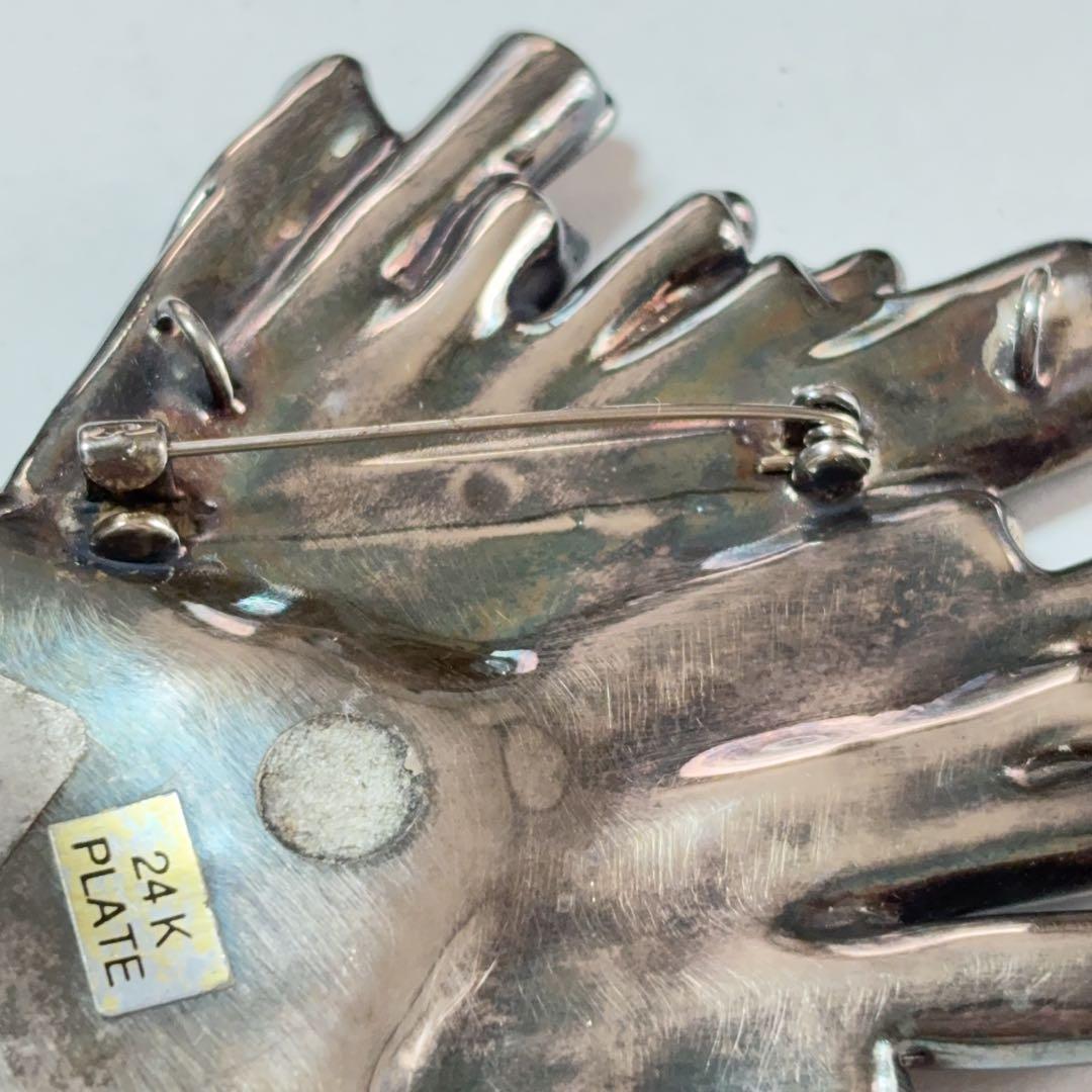 大判！DAVID VARSANO イスラエル ペンダント ブローチ