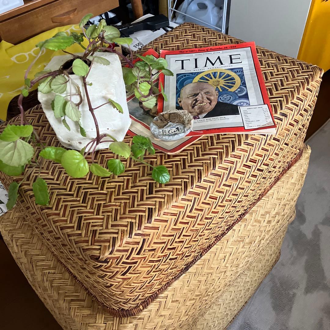 昭和レトロ 中サイズ 行李 クリーニング済み 超美品 ① ③セット