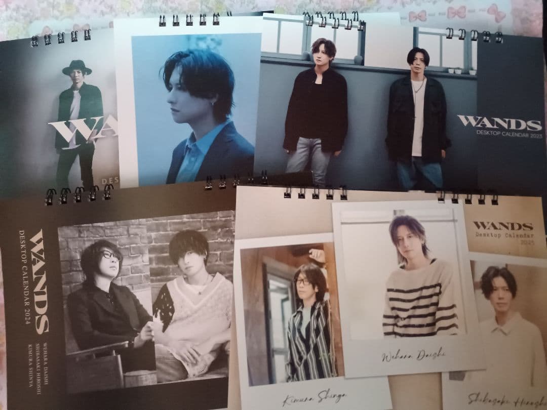 ☆WANDS デスクトップカレンダー2021～25までまとめて☆ メガジャケ付き