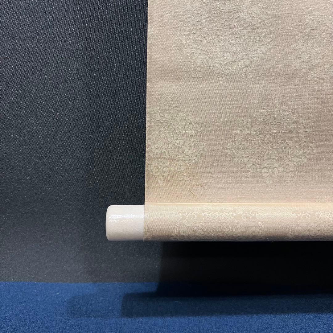 4116 国井幸雪 「梅月」 共箱 肉筆 二重箱 絹本 日本画 掛軸 縁起物